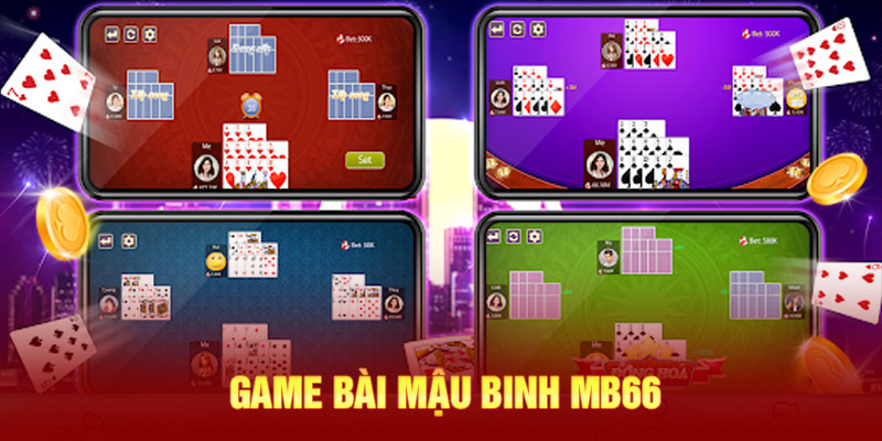 Game bài Mậu Binh MB66 thu hút đông đảo game thủ